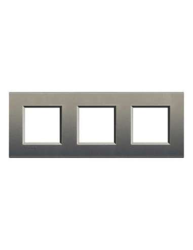Placa embellecedora Livinglight de color Avenue - 2 x 3 módulos - A000951192 BTICINO LNA4802M3AE