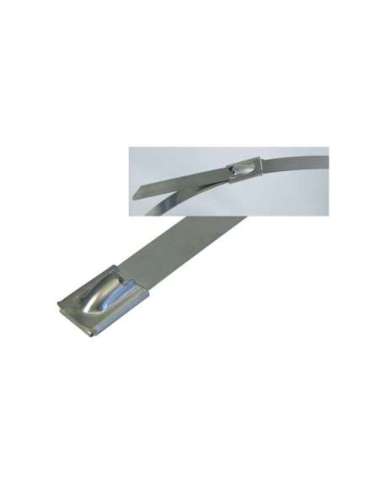 Brida de acero Inox. 360 - A000951974 HAUPA 262940/360 (EMBALAJE DE 100 UNIDADES)