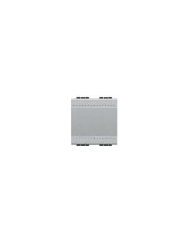 Interruptor Livinglight 16 AX-250 V~ - luminoso - borne auto - 2 módulos - Tech - A000957104 BTICINO NT4001M2A