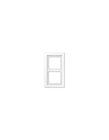 Marco doble LS DES. Blanco alpino - A000984040 JUNG LSD982WW