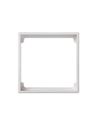 Placa adaptadora de mecanismos mecánicos Simon 27 para 1 elemento blanco Simon 500 Cima - A000989882 CON_CON 50010088-030