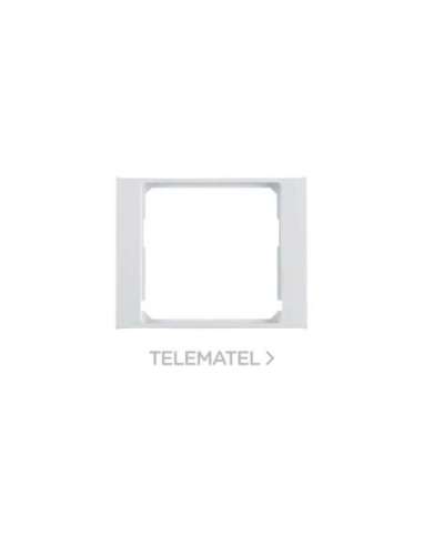 Marco intermedia para placa BERKER K1 blanco polar - A001000499 HAGER 11087009 (EMBALAJE DE 10 UNIDADES)