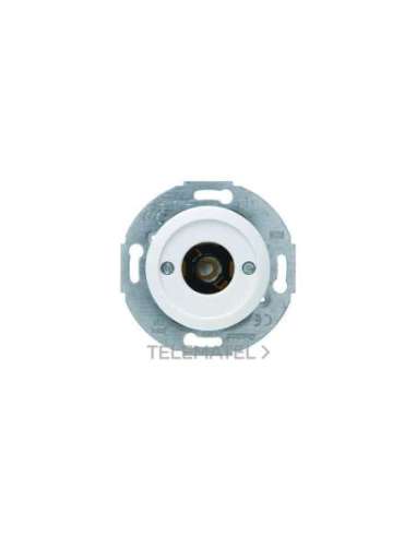 Pulsador Y piloto placa central blanco polar - A001003660 HAGER 5104