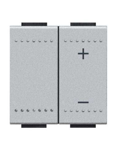 Regulador por pulsación - 3-400 W Universal - 2 módulos - Tech - A001055910 BTICINO NT4411N