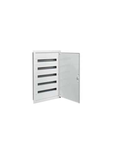 Caja distribución empotrable FW2 con 5 filas 24 módulos - A001059095 HAGER FW524FT