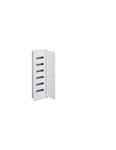 Caja distribución empotrable FW2 con 6 filas 12 módulos - A001059101 HAGER FW612FT