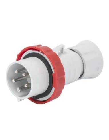 CLAVIJA MÓVIL RECTA HP - IP66/IP67/IP68/IP69 - 2P+T 32A 380-415V 50/60HZ - ROJO - 9H - - A001065634 GEWISS GW60040H