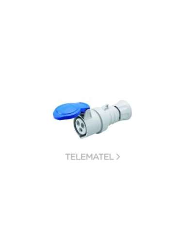 BASE MÓVIL RECTA HP - IP44/IP54 - 2P+T 32A 200-250V 50/60HZ - AZUL - 6H - CONEXIONADO D - A001065737 GEWISS GW62015H
