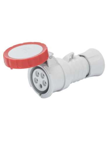 BASE MÓVIL RECTA HP - IP66/IP67/IP68/IP69 - 3P+N+T 32A 380-415V 50/60HZ - ROJO - 6H - C - A001065786 GEWISS GW62042FH