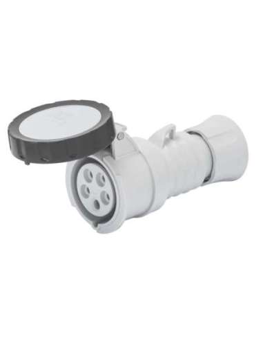 BASE MÓVIL RECTA HP - IP66/IP67/IP68/IP69 - 3P+T 32A 480-500V 50/60HZ - NEGRO - 7H - CO - A001065788 GEWISS GW62043H