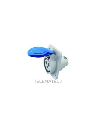 BASE FIJA DE EMPOTRAR A 10° HP - IP44/IP54 - 2P+T 16A 200-250V 50/60HZ - AZUL - 6H - CO - A001065798 GEWISS GW62205H