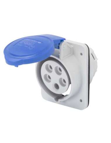 BASE FIJA DE EMPOTRAR A 10° HP - IP44/IP54 - 3P+N+T 16A 200-250V 50/60HZ - AZUL - 9H - - A001065802 GEWISS GW62207H