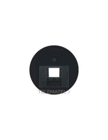 Tapa FCC RCLASSIC negro brillo - A001106245 HAGER 14072045