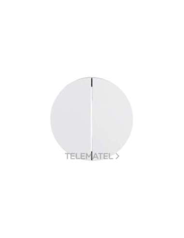 Tecla doble R1/R3 blanco polar brillo - A001106295 HAGER 16232089