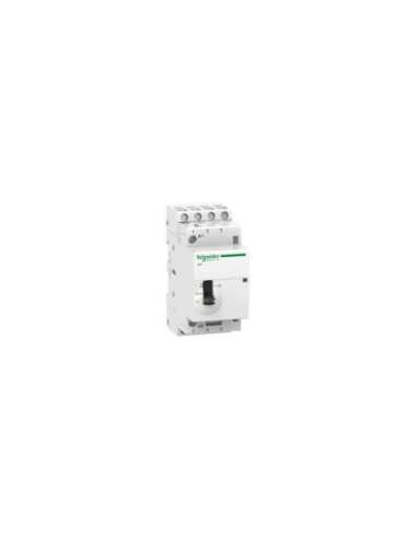Contactor modular Acti9 iCT 25 A 3 P 3 NA 230/240V CA con mando manual - A001118281 SCHNEIDER ELECTRIC A9C21833