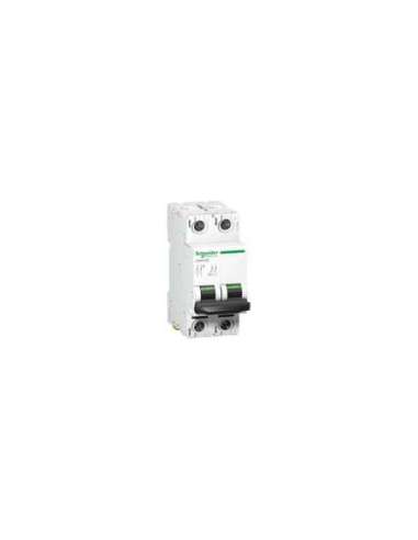 miniature circuit breaker - C60H - 2 poles - 2 A - C curve - A001119437 SCHNEIDER ELECTRIC A9N61522