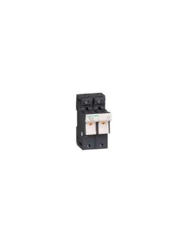 TeSyS porta-fusível 2P 50A - tam. fusível 14 x 51 mm - ind. fusível fundido - A001122213 SCHNEIDER ELECTRIC DF142V