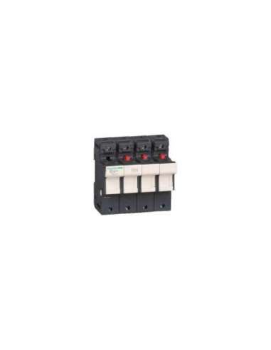 TeSyS porta-fusível 3P N 50A - tamanho fusível 14 x 51 mm - A001122215 SCHNEIDER ELECTRIC DF143NC