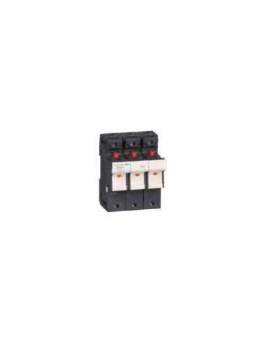TeSyS porta-fusível 3P 50A - tamanho fusível 14 x 51 mm - A001122217 SCHNEIDER ELECTRIC DF143VC