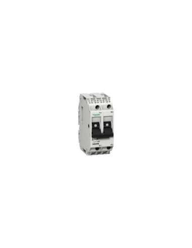 disjuntor TeSys para circuitos de comando - GB2-DB - 2 A - 2 pólos - 2d - A001122968 SCHNEIDER ELECTRIC GB2DB07