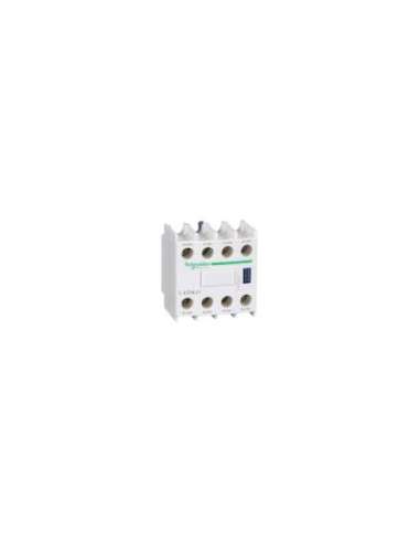 Bloque de Contacto Auxiliar TeSys D 3 NA + 1NC Terminales de Abrazadera de Tornillo - A001126216 SCHNEIDER ELECTRIC LADN31