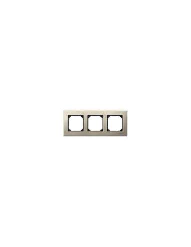 Marco 3 elementos elegance Titanio - A001135029 SCHNEIDER ELECTRIC MTN403305