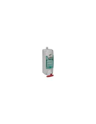 Unika Base con interruptor de bloqueo 63 A 3P+T 380...415 VCA IP65 empotrable - A001140512 SCHNEIDER ELECTRIC PKB63U534