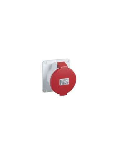 PratiKa socket - screw - straight - 16A - 3P + N + E - 380...415 V AC - panel - A001140535 SCHNEIDER ELECTRIC PKF16G435