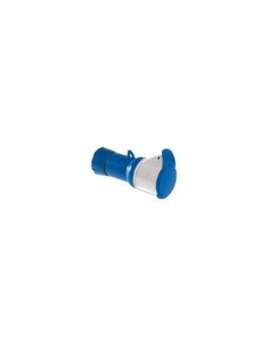 PratiKa wander socket - straight - 32 A - 2P + E - 200...250 V AC - IP44 - A001140562 SCHNEIDER ELECTRIC PKF32M423
