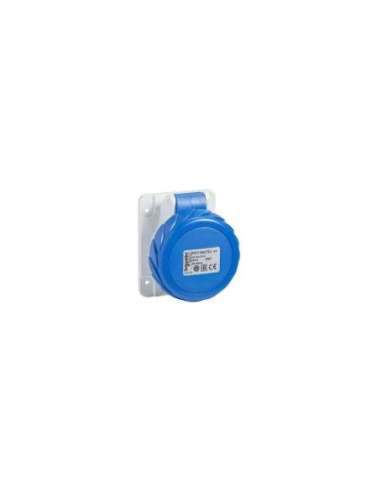 PratiKa socket - fast - straight - 32A - 2P + E - 200...250 V AC - panel - A001140636 SCHNEIDER ELECTRIC PKY32G723