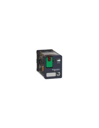 Relé de potencia enchufable - Zelio RPM - 2 CA - 120 V CA - Led - A001141621 SCHNEIDER ELECTRIC RPM22F7