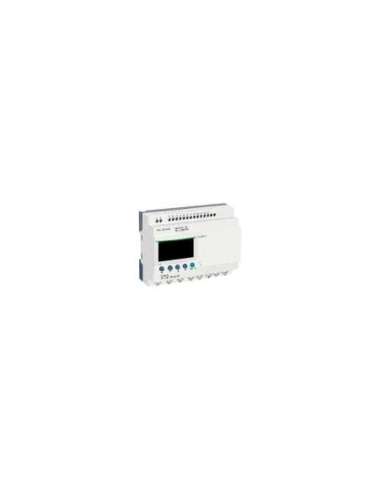 Relé programable compacto zelio logic - 20 e s - 100..240 v ca - sin reloj - pantalla - A001142303 SCHNEIDER ELECTRIC SR2A201FU