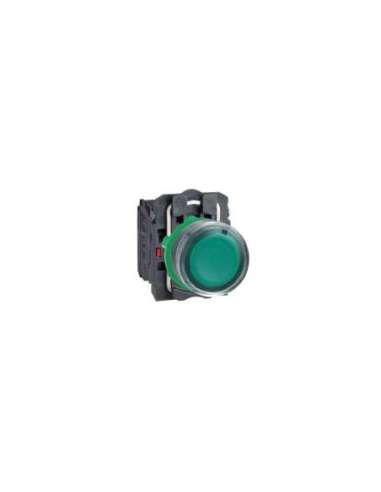 Pulsadores luminiso led 24v na+nc verde - A001146043 SCHNEIDER ELECTRIC XB5AW33B5