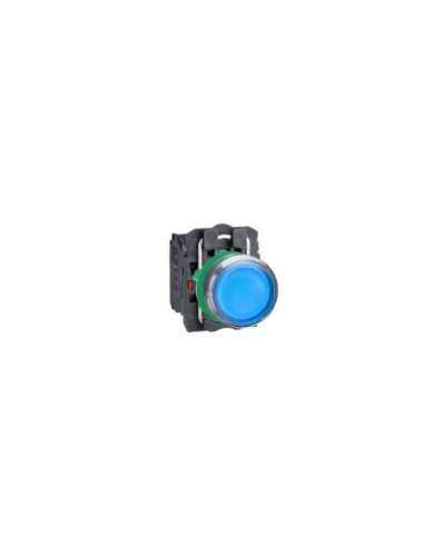 Pulsador luminoso led 24v na+nc azul - A001146058 SCHNEIDER ELECTRIC XB5AW36B5