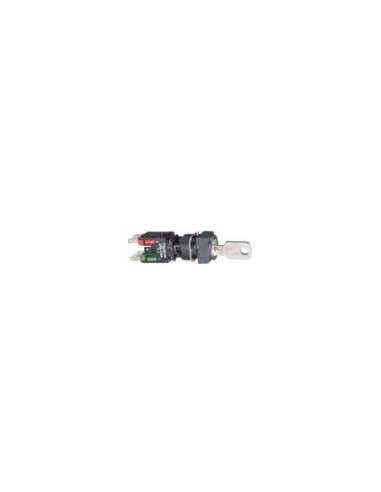 Selector llave 200 cuadrado ø 16 - 3 posiciones fijas - 1na+1nc - A001146143 SCHNEIDER ELECTRIC XB6CGH5B