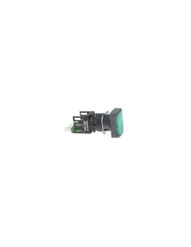 Pulsador rectangular verde ø 16 - 1na+1nc - A001146160 SCHNEIDER ELECTRIC XB6DA35B