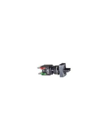 Selector rectangular negro ø 16 - 2 posiciones fijas - 1na+1nc - A001146164 SCHNEIDER ELECTRIC XB6DD225B