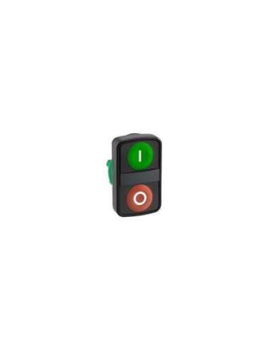 Cabeza pulsador doble verde-rojo rr ip66 - A001149648 SCHNEIDER ELECTRIC ZB5AA7341