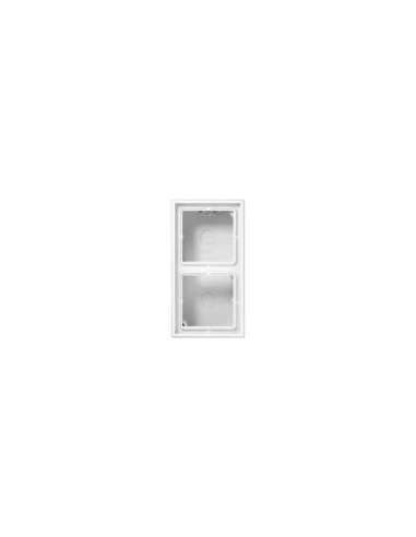 Marco doble LS CUBE LS bl. alpi - A001178293 JUNG LS582AWW