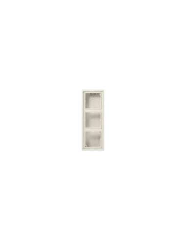 Marco triple LS CUBE blanco - A001178295 JUNG LS583AW
