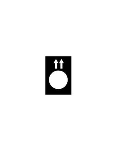 Leyenda - 30 x 40 mm - negro - left