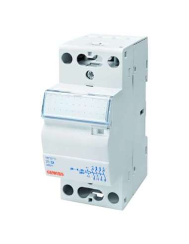 CONTACTOR CTR - 20A 4NA 230V - 2 MÓDULOS - A001202617 GEWISS GWD6709