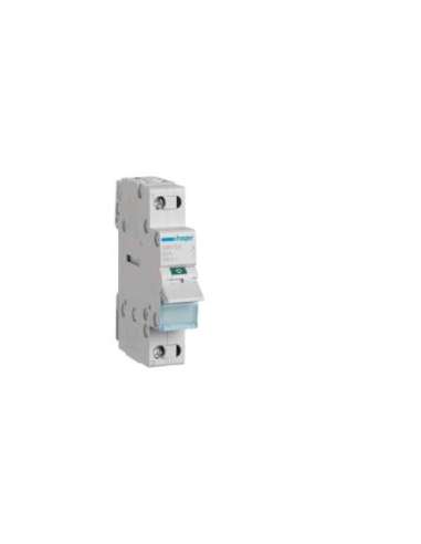Interruptor modular corte SB 1P 25A - A001208462 HAGER SBN125