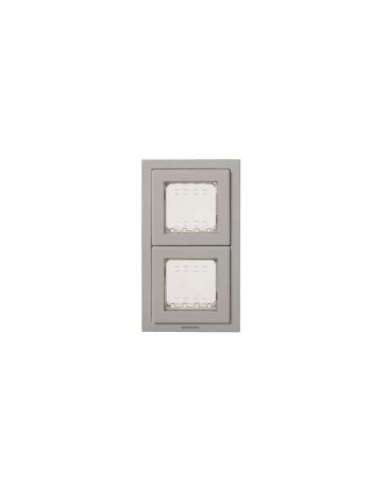 Marco IP55 Zenit 2 Vent./2M GR - A001295375 NIESSEN N3272 GR