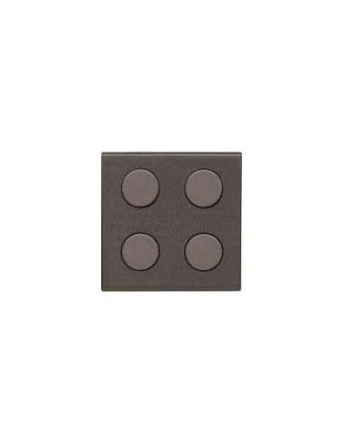 Tapa interruptor free@home 2/4 canal AN - A001295399 NIESSEN SR-4-N2AN