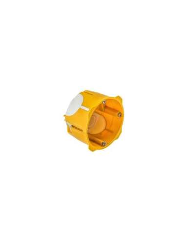 CAJA MECANISMOS UNIVERSAL 1 CORONA - 68 MM EMPOTRAR PARED HUECA CON TORNILLOS - A001310243 IDE D70/1K (EMBALAJE DE 36 UNIDADES)