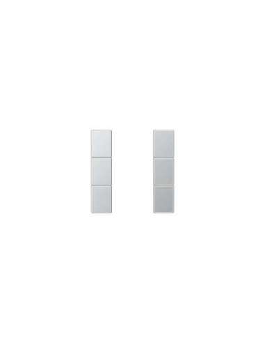 Kit teclas mód. F50 3 fases. LS aluminio - A001353081 JUNG AL2503TSA
