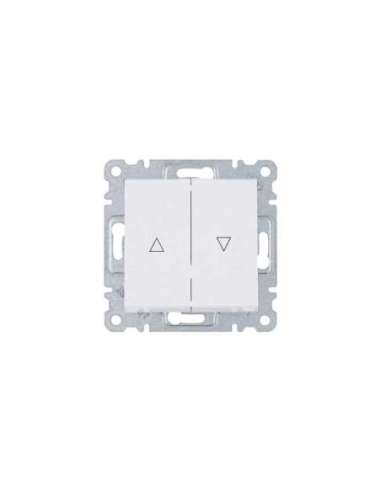 Interruptor persiana LUMINA2 blanco polar HAGER WL0310