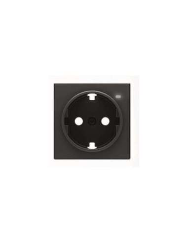 Tapa base enchufe Schuko con LED NS - A001360705 NIESSEN 8588.8 NS