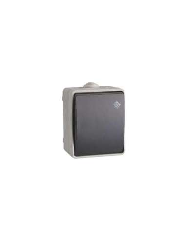Pulsador estanco 10A 250V~. IP54. De superficie. - A001360754 SOLERA 3320